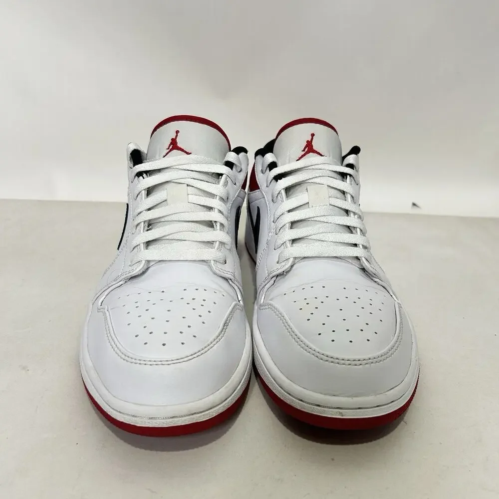 Nike Air Jordan 1 Low Retro “White University Red”